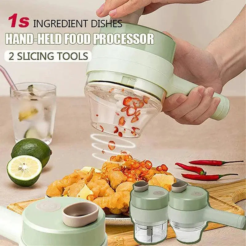 Portable Electric Vegetable Chopper Wireless Food Processor