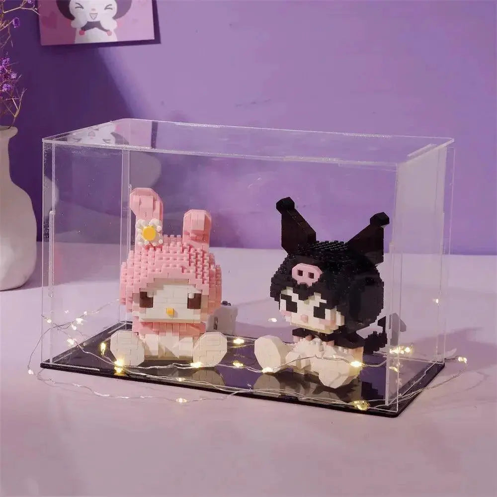 Hello Kitty Building Block Anime Figure Puzzle Ornament Gift