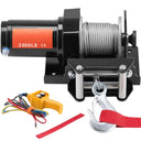 Electric Winch Steel Cable Remote