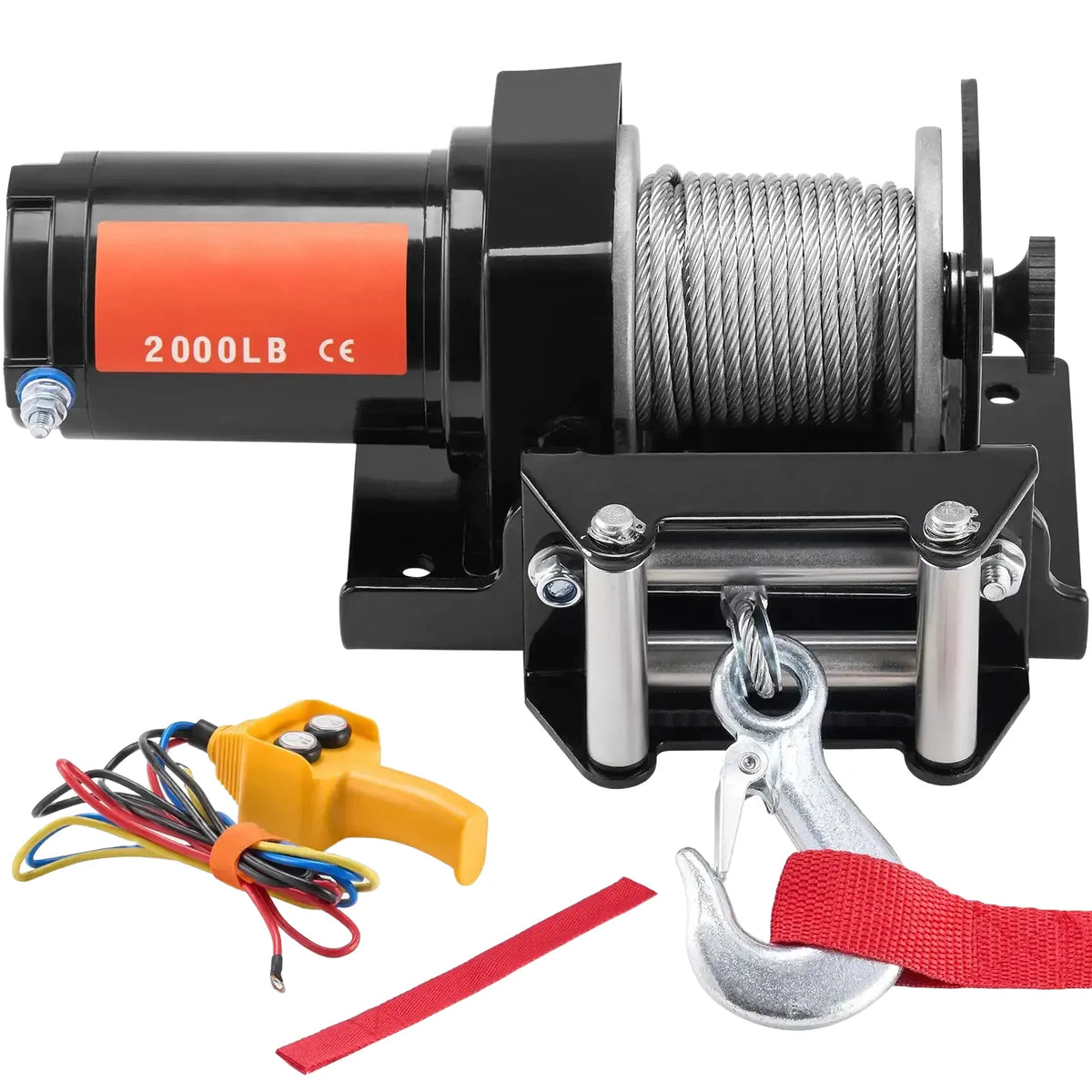 Electric Winch Steel Cable Remote — product view 1