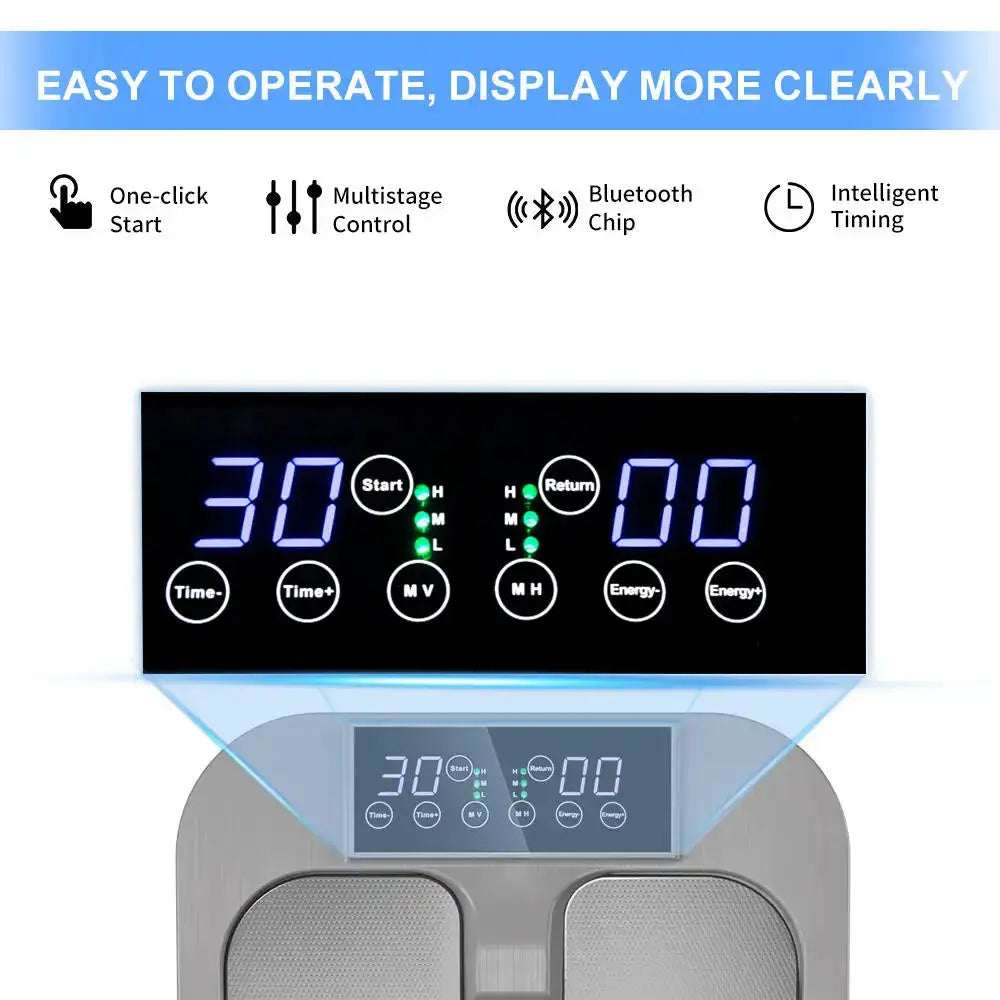PEMF Foot Spa Terahertz P90 THZ Tera PEMF Foot Massager Tera Pulse Wave Foot Leg Massager with Remote Control Wholesales Price