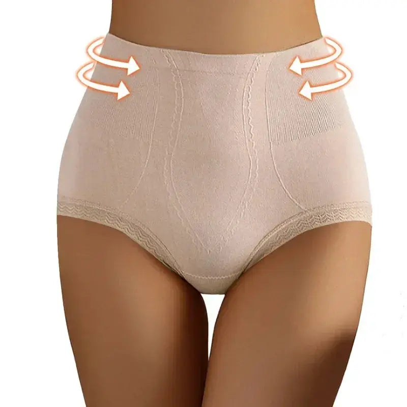 Women High Waist Shaping Panties Breathable Body Shaper