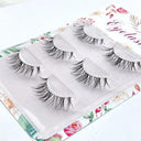 High-Quality Reusable Synthetic Mink Eyelashes Bulk Pack