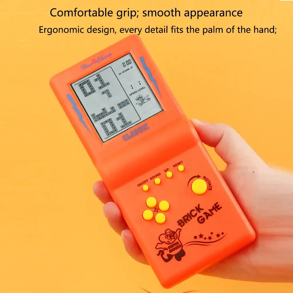 Large Screen Tetris Games Console Retro Nostalgic Classic Handheld Games Console Electronic Toys Retro Handheld Games Player New