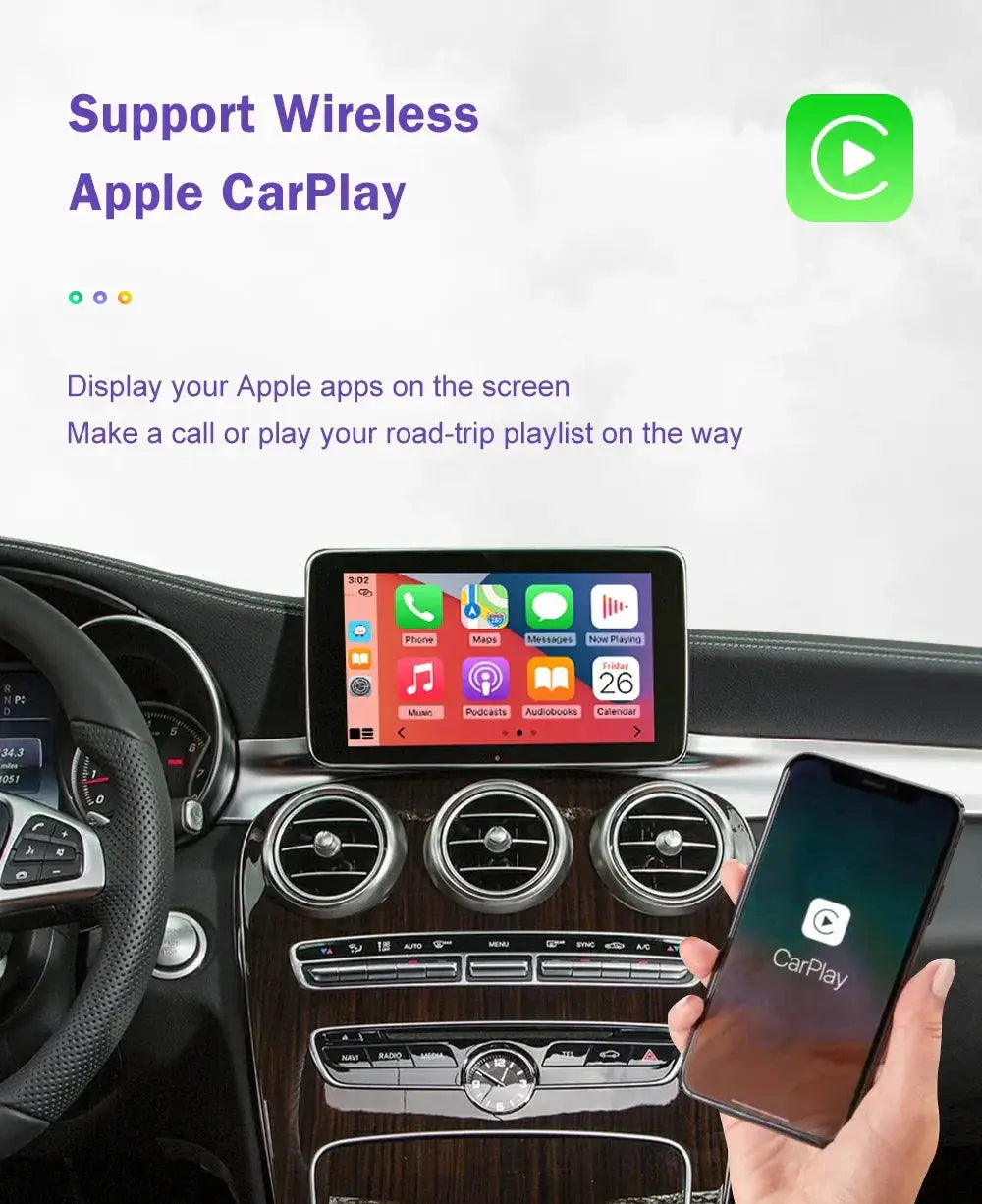 Wireless CarPlay Decoder for Mercedes — product view 14