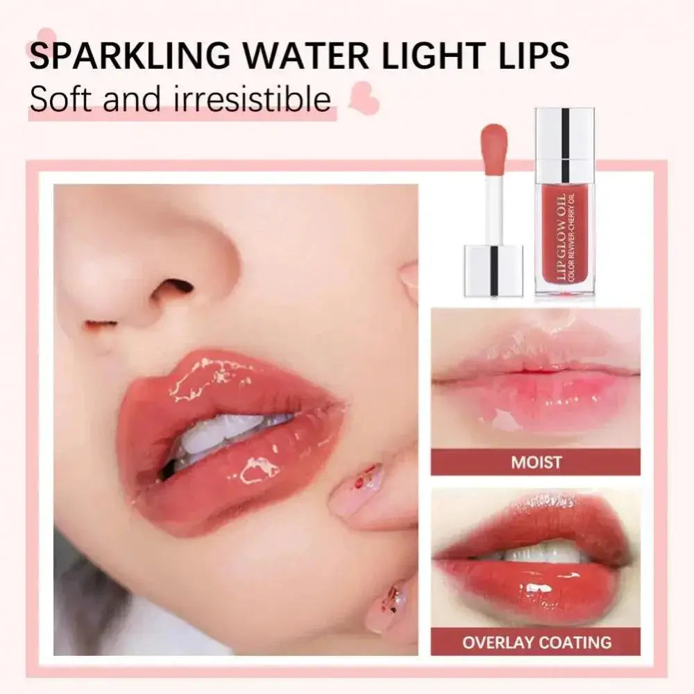 Cherry Lip Oil Plump Lips Hydration Nourish Moisturize