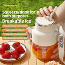 Wireless Portable Juicer Cup 800ml On-the-Go Fresh Juice 10 Blades