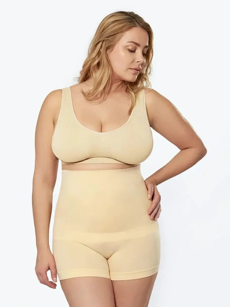 High Waist Shaping Shorts For Women Tummy Control Comfort