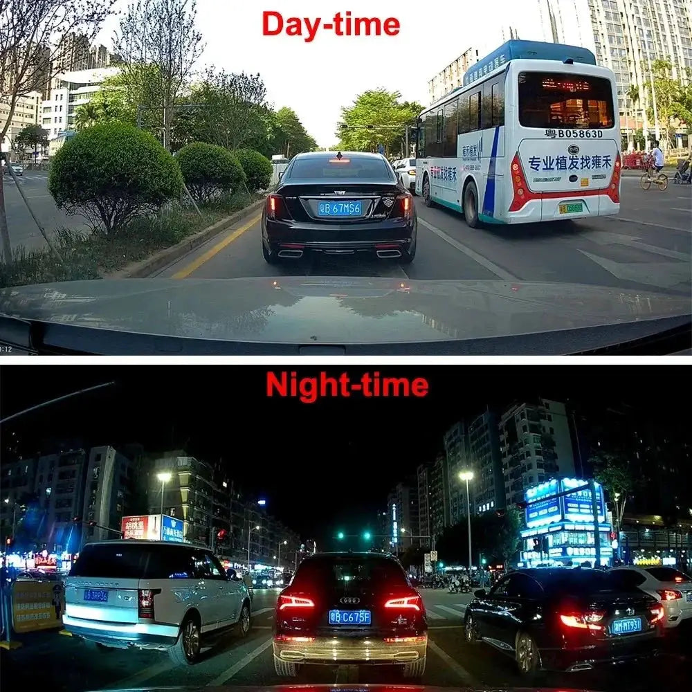 4K 2160P WiFi Car Dash Cam 24H Parking Monitor App Control For All Cars - stepyours.com
