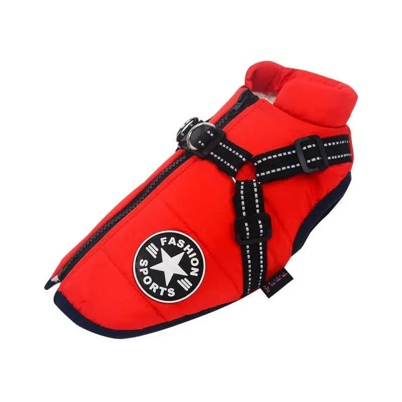 Winter Waterproof Dog Jacket For Small Breeds Stylish Coat
