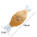 Plush Dog Toy Animals Corduroy Bite-Resistant Squeaky Toys