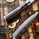 Sharp Santoku Knife Set for Home Cooks