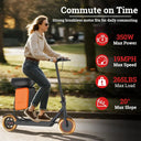 Ladped Electric Scooter With Seat