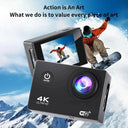 Rugged 4K Action Camera for Underwater Adventurers
