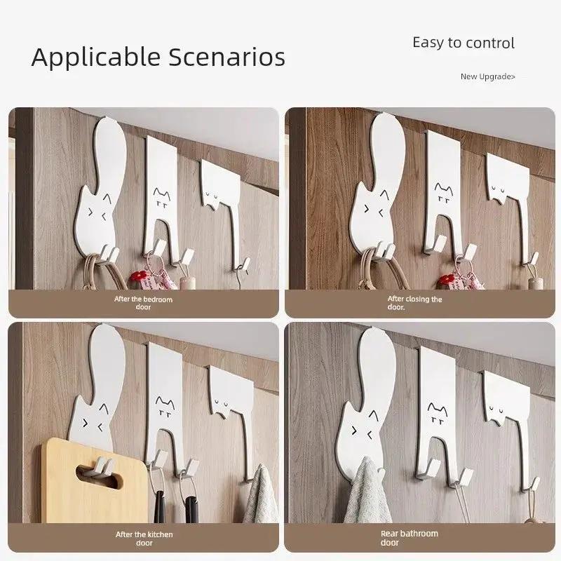 Youqin Hot Punch Free Bedroom Clothes Hat Hook Organizer
