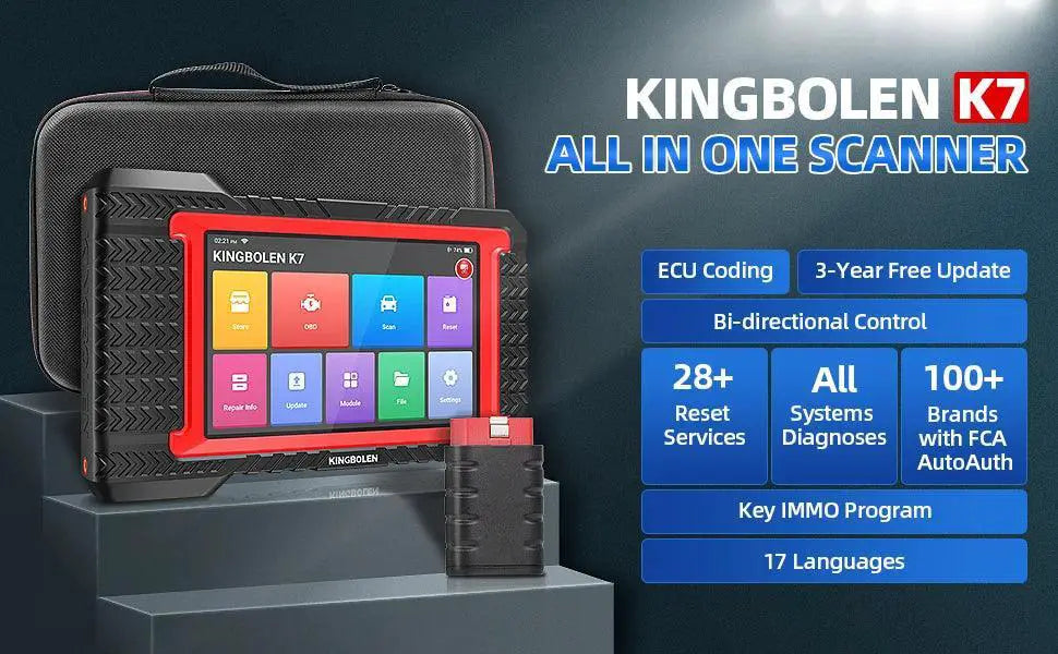 Kingbolen K7 Diagnostic Tool With ECU Coding Features
