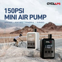 150PSI Portable Pocket Bike Electric Air Pump Schrader Presta Valve MTB MINI Rechargeable Compressor Tire Inflator CYCLAMI HW125