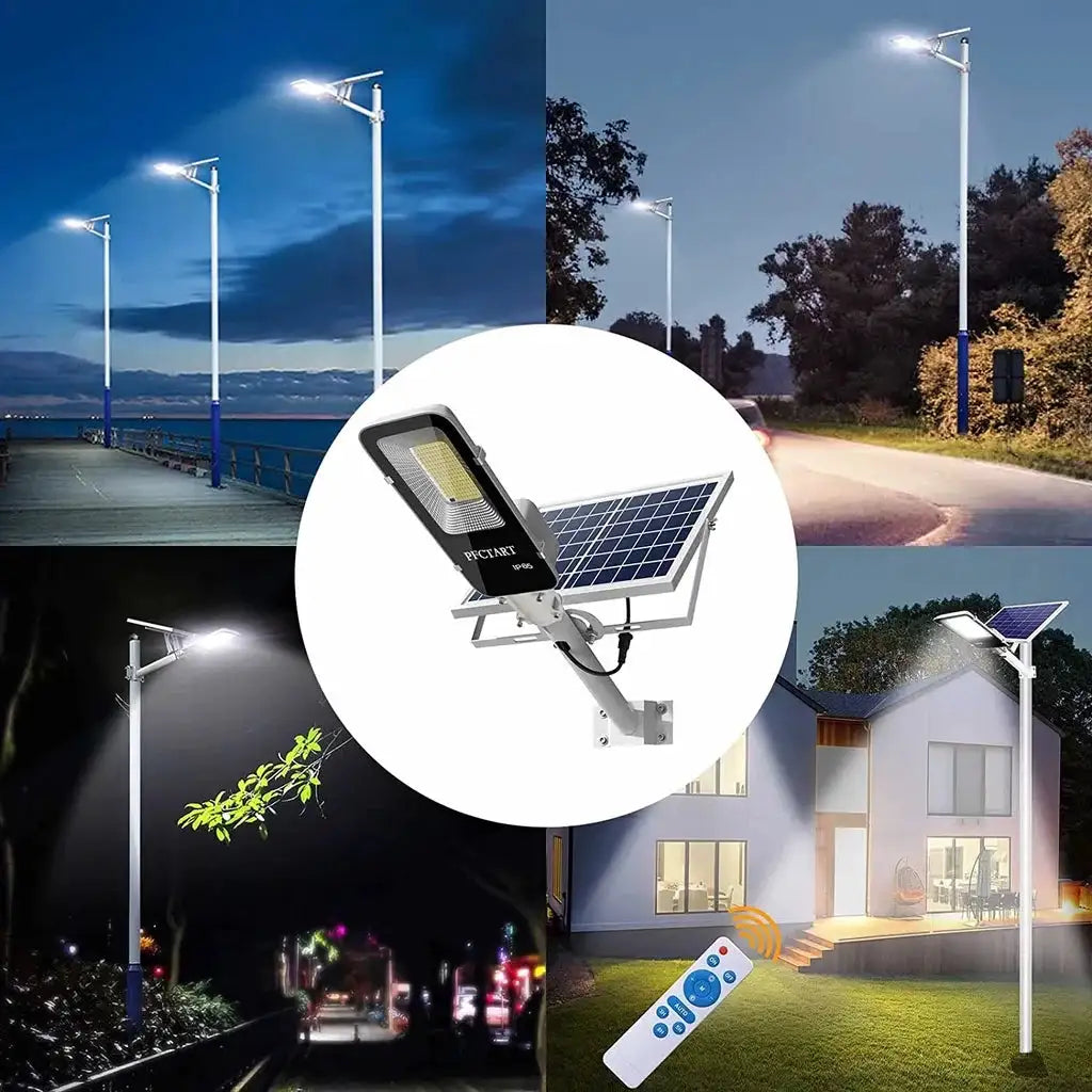 Dusk To Dawn Solar Street Light — product view 4