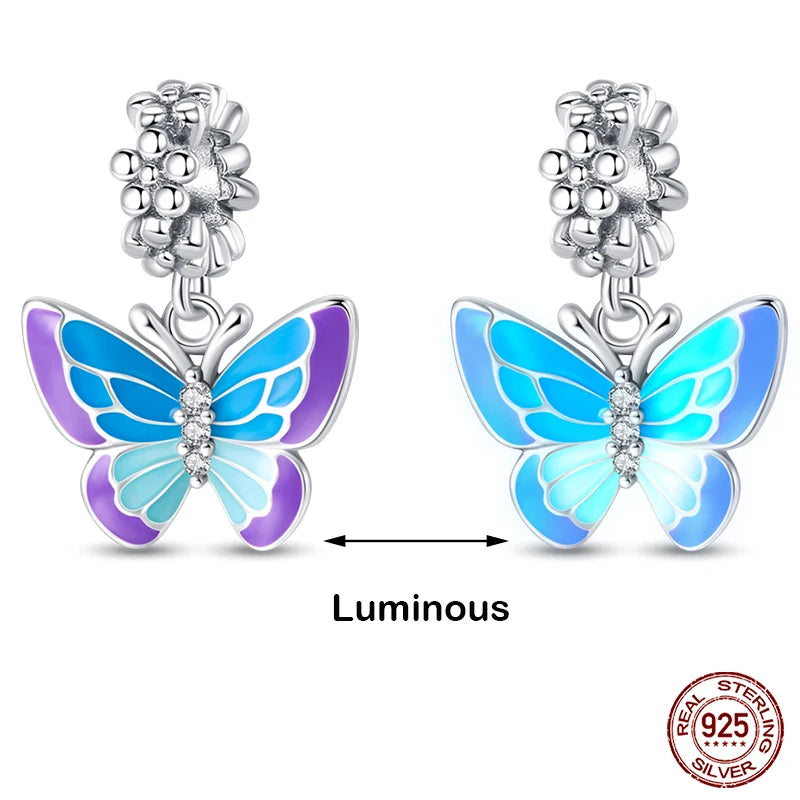 Sterling Silver Glow Dark Firefly