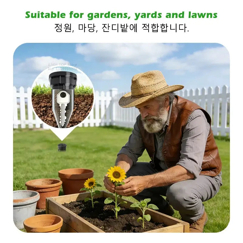 Garden Key Hider, Realistic Underground Watering Can Key Safe, No Battery Needed, Durable Plastic for Outdoor Garden Security