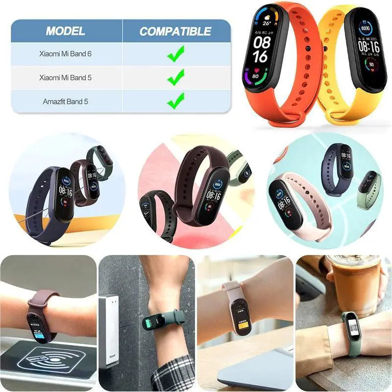 Chic Silicone Bands For Xiaomi Mi Band Style Meets Comfort