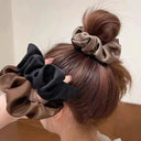 Snag-Free Satin Hair Tie For Women Gym