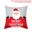 Cozy Merry Christmas Cushion Cover for Holiday Decor Gifts