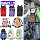 HOOPET Dog Carrier Backpack Stylish Travel Bag for Small Pets