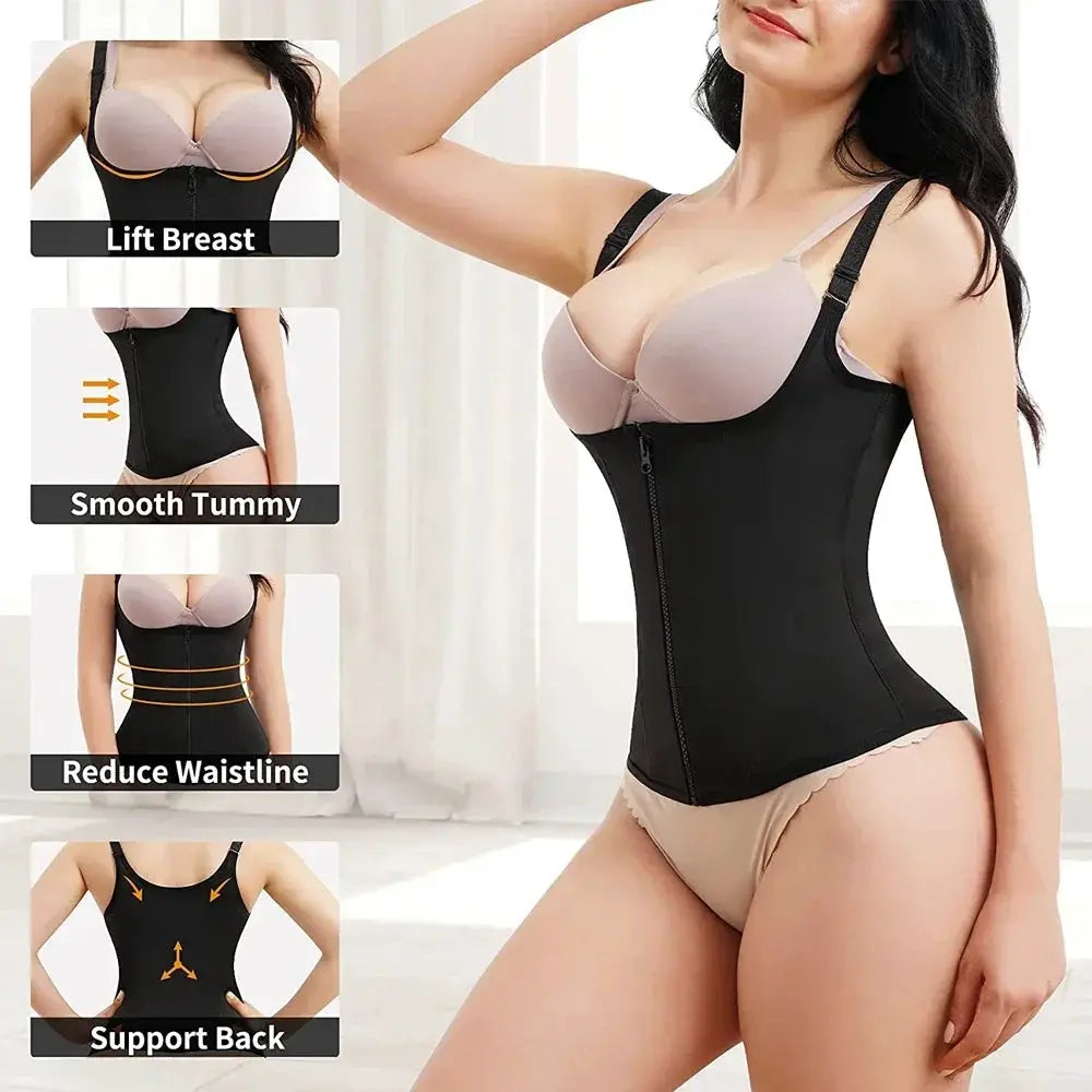Sweat Waist Trainer Vest Slimming Corset Body Shaper Women