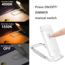 Clip Book Light - Rechargeable Adjustable Focus