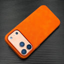 Luxury Leather iPhone Case - Anti Scratch