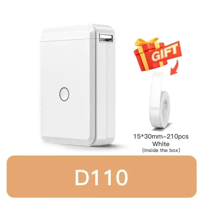 Niimbot D110 Wireless Label Maker Compact Bluetooth Printer