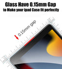 iPad Tempered Glass Screen Protector Premium Protection 2 Pack