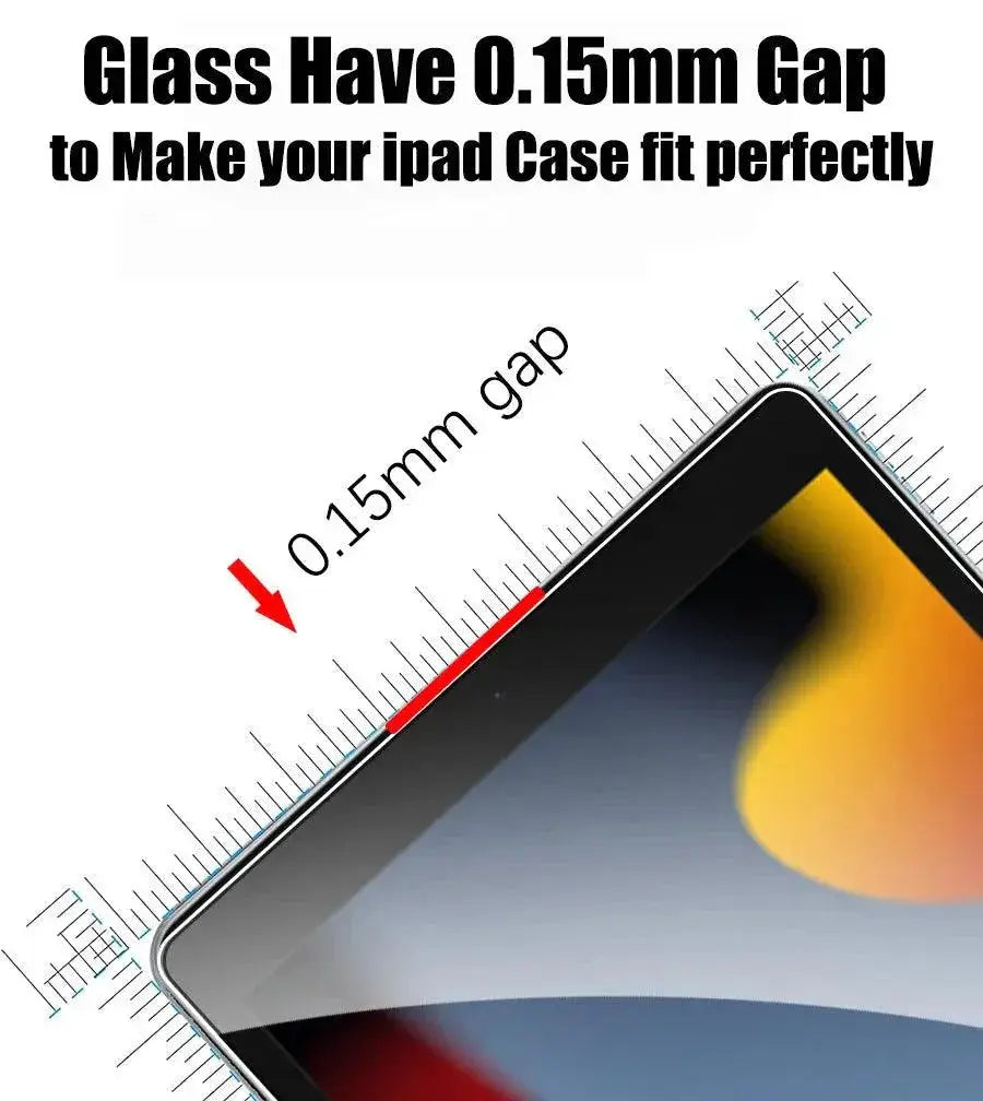 Ipad Tempered Glass Screen Protector 2 Pack Ultra Durable