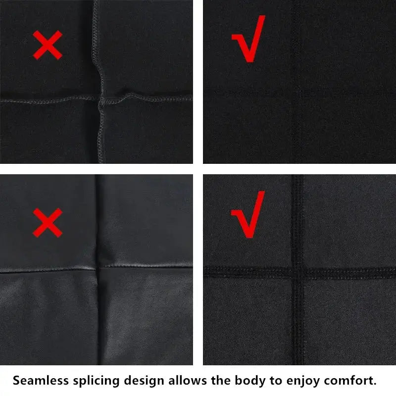 Slim Fit Stand Collar Leather Shirt For Men Tummy Shaper