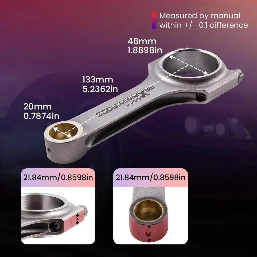 H Beam Connecting Rods for Mazda 323 B6F 1989 1994