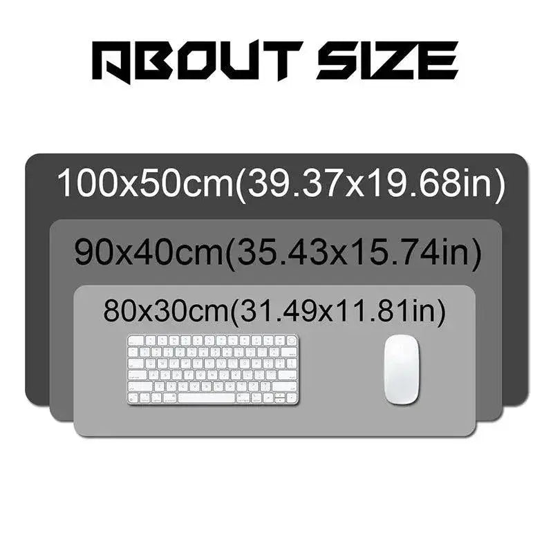 Colorful Art Mouse Pad With Smooth Surface And Durable Edges
