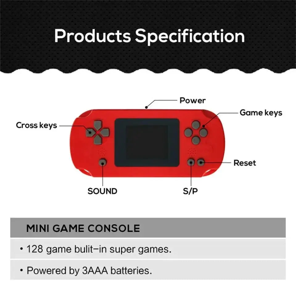 Gaminja GC31 Retro Mini Handheld Console TFT Screen