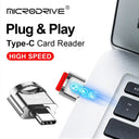 OTG Type C Micro SD TF Card Reader