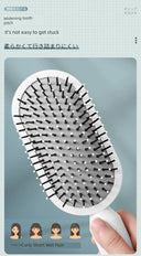 Japanese Vertical Fluffy Airbag Comb For Effortless Styling