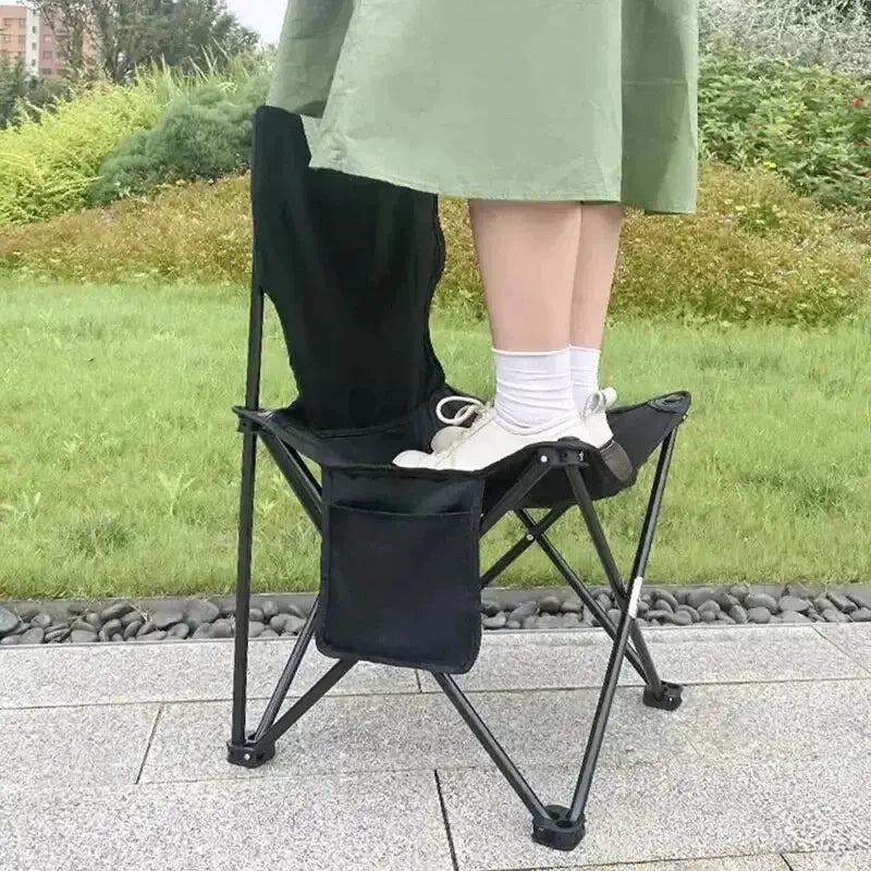 Outdoor Folding Chairs Portable Fishing Stools Beach Benches - OurLum.com