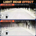 LED Projector Lens Headlight Car Bulb Canbus Turbo High Power