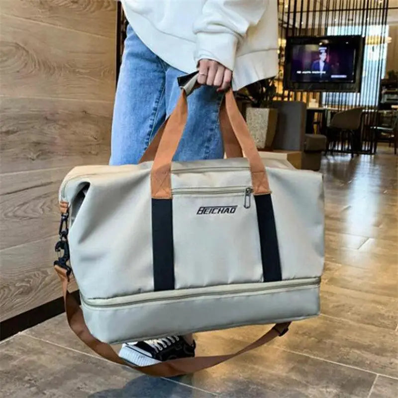 Unisex Travel Bag Large Capacity Dry Wet Separation