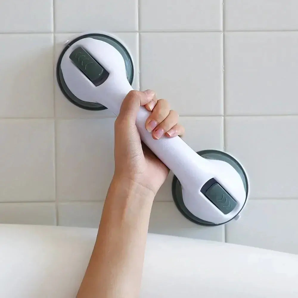 Safety Shower Handle Grab Bars Dual Locking Suction Cups