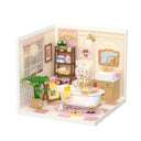 Robotime DIY Miniature Dollhouse Kit With Led