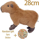 Capybara Plush Toy: Realistic Anime Fluffy Stuffed Animal