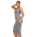 Seamless U Backless Bodysuit Dress for Women Tummy Control