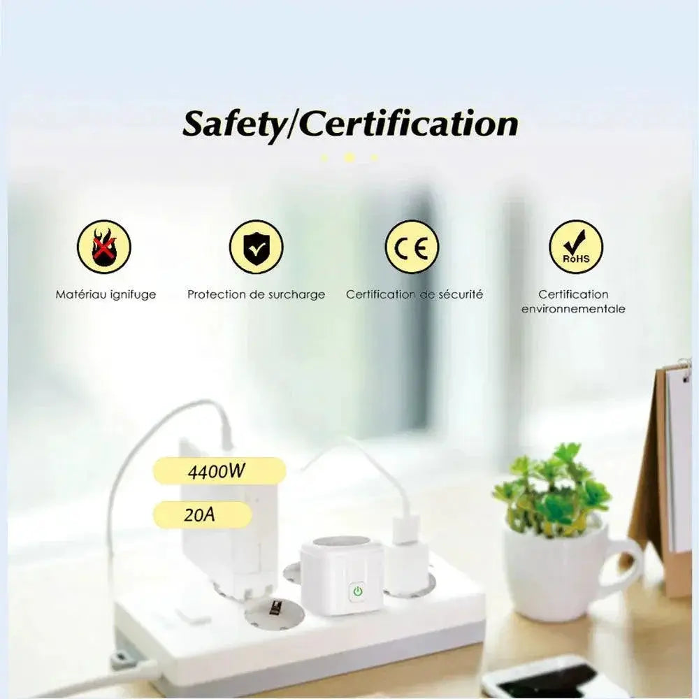 Smart WiFi Energy Monitoring Plug for Home Automation