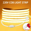 LED Ribbon High Brightness Waterproof COB Strip Flexible Lighting