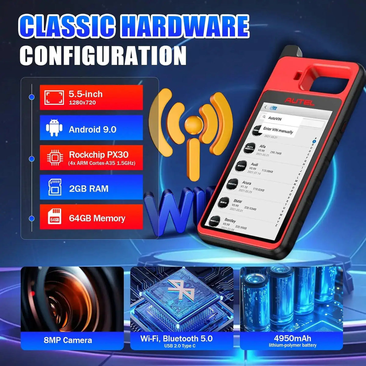 Autel MaxiIM Key Fob Programming Immobilizer Tool Autel MaxiIM KM100 — product view 2